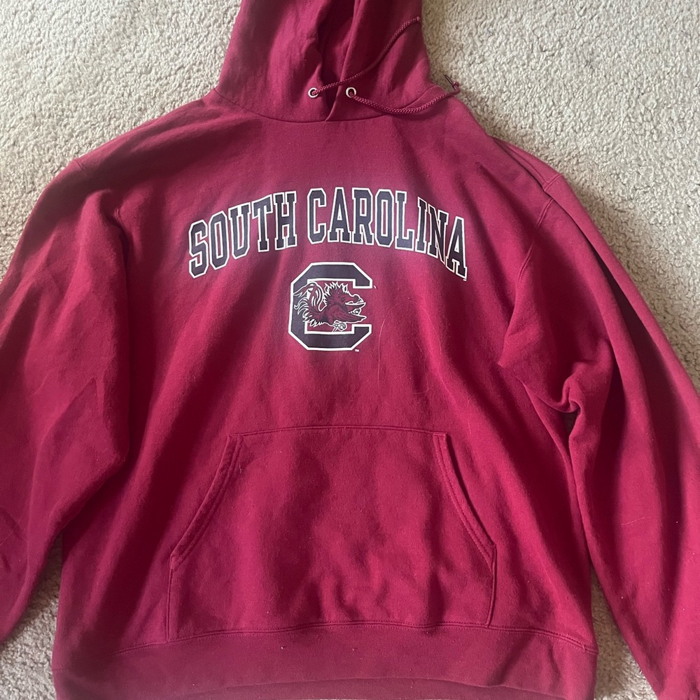 Champion Red South Carolina Hoodie